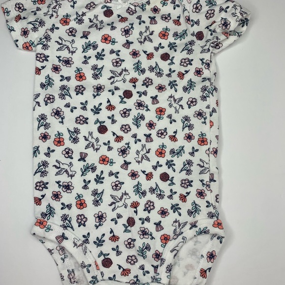 Gerber & Child of mine short sleeve bodysuit set of 9 - Picture 8 of 12